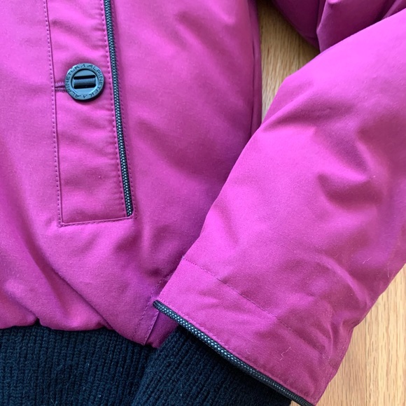 Alpinetek Downfilled Bomber Jacket Coat Parka - Picture 3 of 14